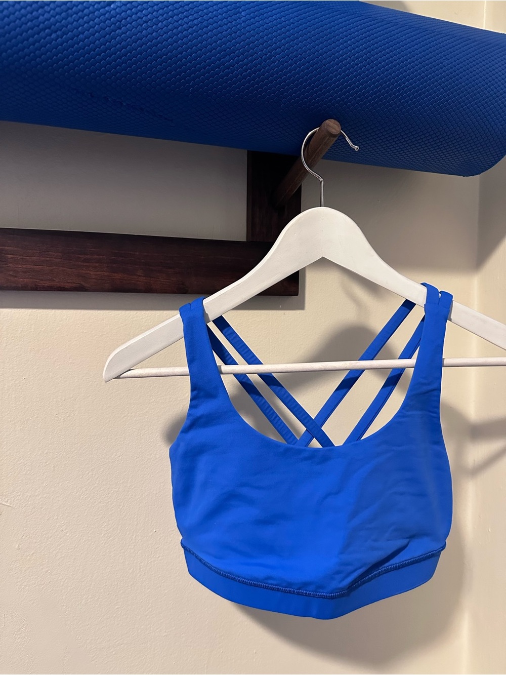 Lululemon Athletica Ambassador Vintage Blue Athletic Sports Bra